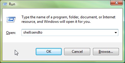Run dialog box
